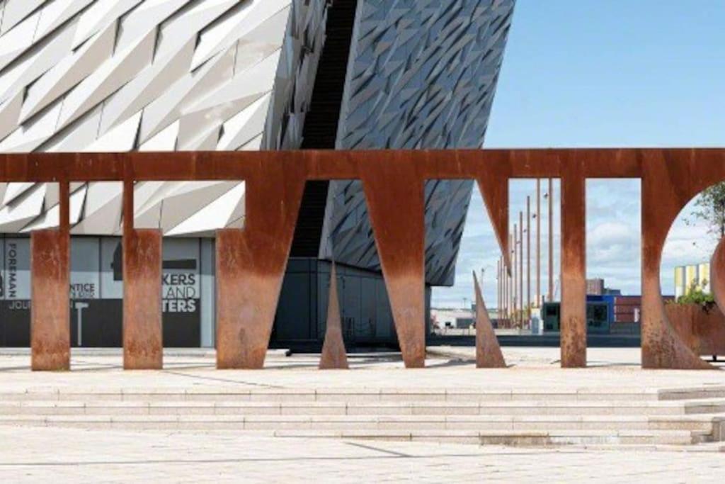 Titanic Quarter Apartment Белфаст Экстерьер фото